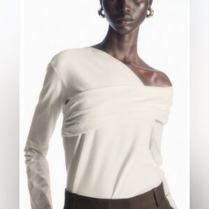 Off the shoulder asymmetrical top by COS, size Medium